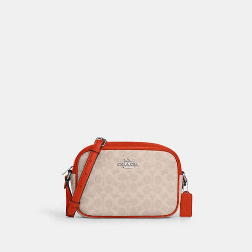 NEVER USED - Jamie Camera Bag In Signature Canvas NWOT